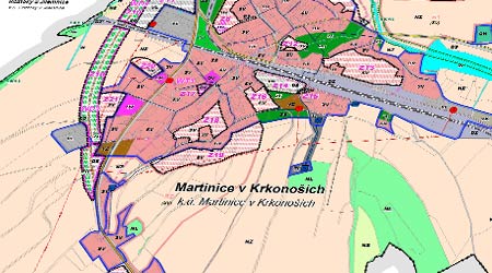 Územní plán Martinice v Krkonoších